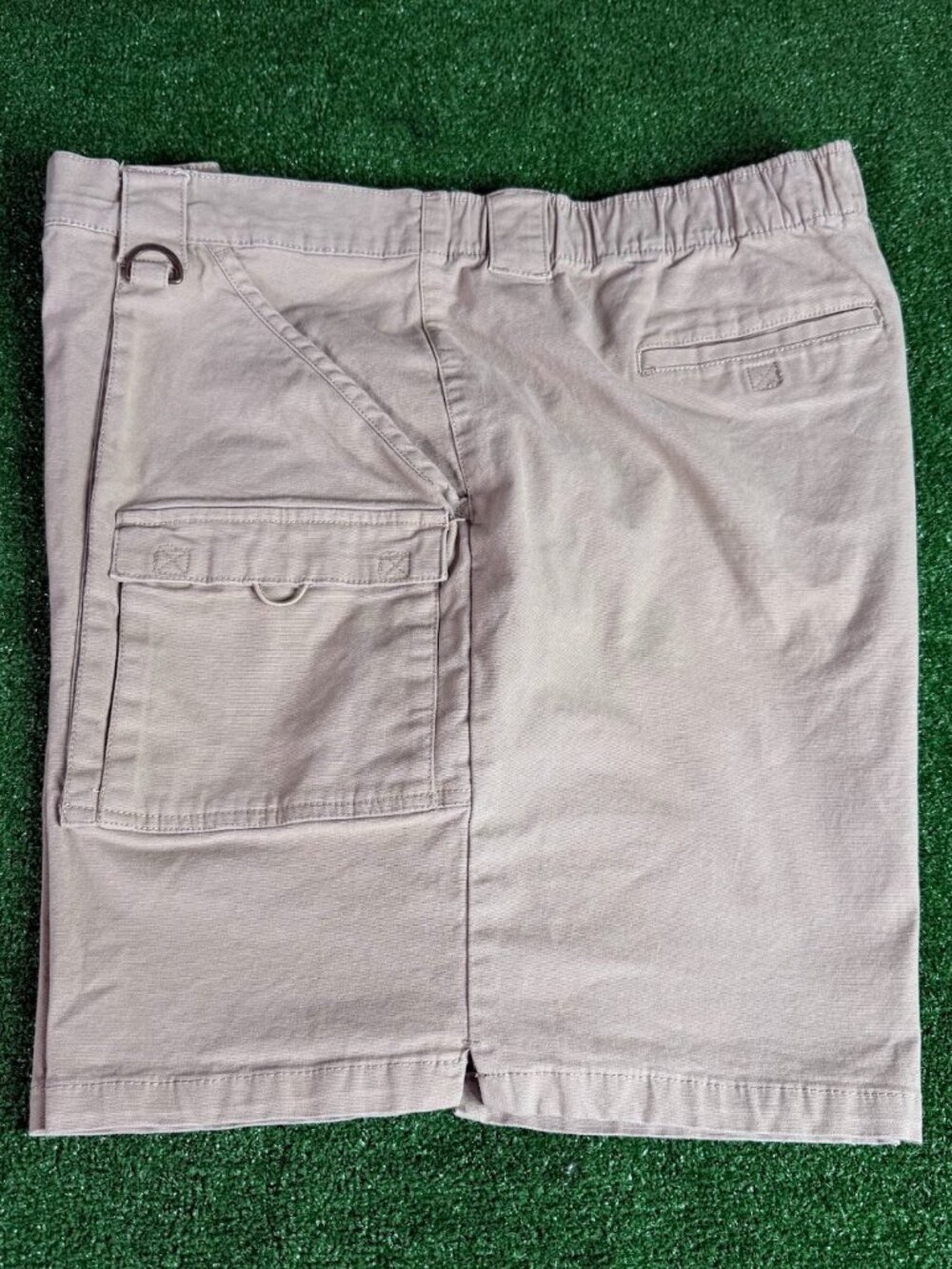 Ocean+Coast Trail Outdoor Hiking Y2K Style Khaki Cargo Shorts Plus Size 3X